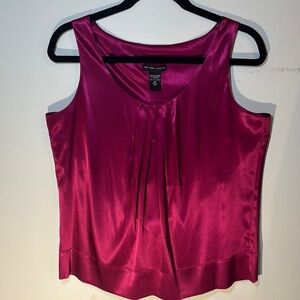 New York & Company Pink Sleeveless Tank Top